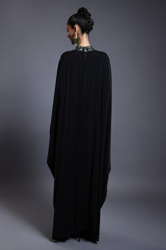 CF crystal kaftan emerald