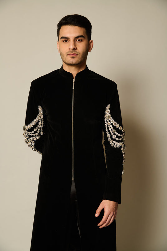 checkmate Necklace sherwani